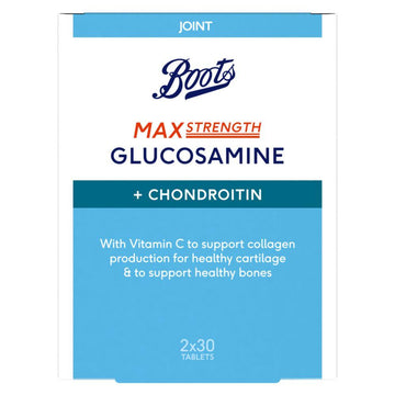Max Strength Glucosamine & Chondroitin 2 X 30 Tablets (1 Month Supply)